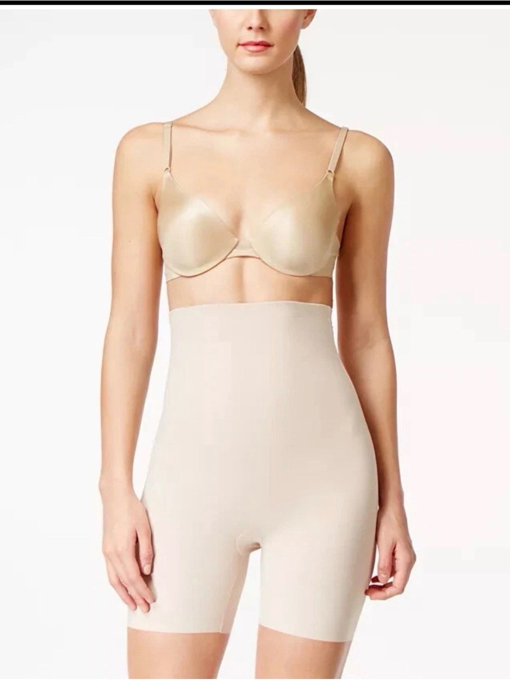 Maidenform Firm Control Shapewear Seamless High-Waist Thigh Slimmer